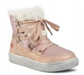 Kozaki damskie - Dziewczęce kozaki Big Star EE374080 różowe, ocieplane - miniaturka - grafika 1