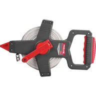 Poziomice, łaty, miary - Miara 100 m taśma z włókna szklanego obudowa otwarta Proline - miniaturka - grafika 1