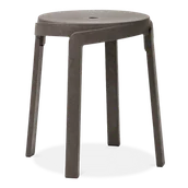 Fotele i krzesła ogrodowe - Hoker krzesło NARDI Stack Mini Terra - miniaturka - grafika 1