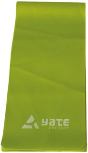 Czapki i chusty sportowe damskie - Pas do ćwiczeń YATE Opaska dopasowująca 25 mx 15 cm mocny, Zielony - grafika 1