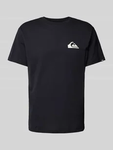 T-shirt z nadrukiem z logo - Koszulki męskie - miniaturka - grafika 1