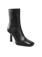 Botki damskie - Gino Rossi Botki 105272 Czarny - miniaturka - grafika 1