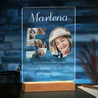 Ramki na zdjęcia - Lampka ramka XL z wydrukiem na szkle akrylowym i podświetleniem LED - miniaturka - grafika 1