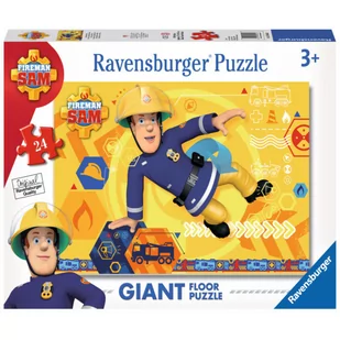 Ravensburger RAVEN. 24 EL. Strażak Sam 054466 - Puzzle - miniaturka - grafika 1