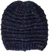 Czapki damskie - CMP czapka z dzianiny dla dorosłych 5504715J czapka, czarna/niebieska, rozmiar uniwersalny - miniaturka - grafika 1