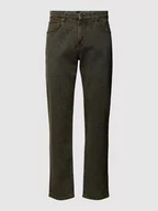 Spodnie męskie - Jeansy o kroju regular fit ze zwierzęcym nadrukiem model ‘Maine’ - miniaturka - grafika 1