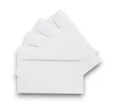 Koperty - KOPERTY BIAŁE C6 ZWYKŁE KOPERTY LISTOWE SAMOKLEJĄCE TRADYCYJNE BIAŁE 80G 114x162 MM 50 SZTUK - miniaturka - grafika 1