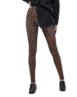 Legginsy - Desires Damskie legginsy Jaqueline Slim Nebulas Blue PR, M - miniaturka - grafika 1