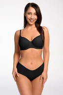 Biustonosze - Bella Misteria Biustonosz Miękki dotyk 13 Gładki Czarny 65 H - miniaturka - grafika 1