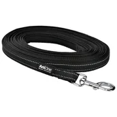 Smycze dla psów - AniOne ANIO Smycz treningowa czarny 5 m - miniaturka - grafika 1