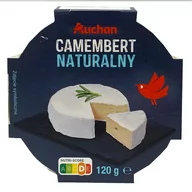 Sery - Auchan - Ser camembert naturalny - miniaturka - grafika 1