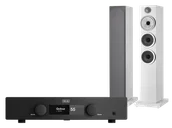 Zestawy stereo - Hegel H150 (czarny) + 704 S3 (biały) - miniaturka - grafika 1