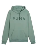 Bluzy sportowe męskie - Puma Bluza funkcyjna "Cloudspun" w kolorze zielonym - miniaturka - grafika 1