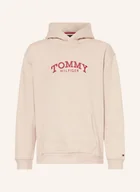 Bluzy dla chłopców - Tommy Hilfiger Bluza Z Kapturem beige - TOMMY HILFIGER - miniaturka - grafika 1