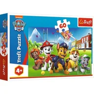 Puzzle - Trefl Puzzle 60 Psi Patrol na polanie - miniaturka - grafika 1