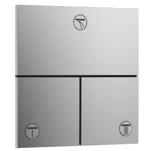 HANSGROHE 15573000 ShowerSelect Comfort E Zawór odcinający, podtynkowy do 3 odbiorników Chrom - Baterie podtynkowe - miniaturka - grafika 1