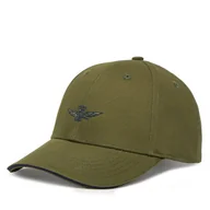 Czapki męskie - Czapka z daszkiem Aeronautica Militare 251HA1212CT3299 Zielony - miniaturka - grafika 1