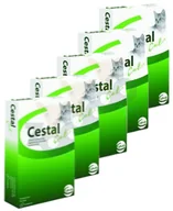 Suplementy i witaminy dla psów - Cestal Cat tabletki na odrobaczanie kotów 10 tabletek - miniaturka - grafika 1