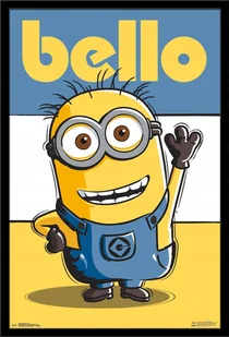 PODKŁADKA POD MYSZ Nadruk 22x18 cm Minionki Wejście Gru Bajka Film Prezent - Podkładki pod mysz - miniaturka - grafika 1