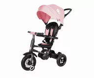 Rowerki trójkołowe - Qplay Rowerek Trójkołowy Rito Rubber Pink - miniaturka - grafika 1