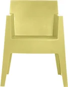 Fotele i krzesła ogrodowe - Fotel Toy żółty - miniaturka - grafika 1