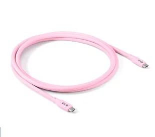 Club 3D Club3D Lifestyle USB-C Kabel  PD 240W,20Gbps  2m pink  St/St retail - Kable USB - miniaturka - grafika 1