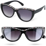 Okulary przeciwsłoneczne - Okulary GUESS CAT Okulary GUESS CAT Czarny - miniaturka - grafika 1