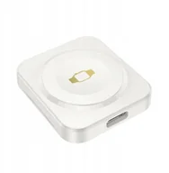 Akcesoria do smartwatchy - HOCO ładowarka indukcyjna kompatybilna z APPLE iWatch 2,5W CQ16C biała - miniaturka - grafika 1
