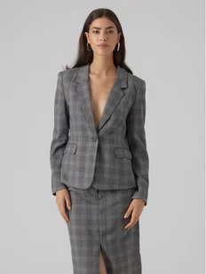 Vero Moda Marynarka Malin 10299895 Szary Slim Fit - Marynarki i żakiety damskie - miniaturka - grafika 1