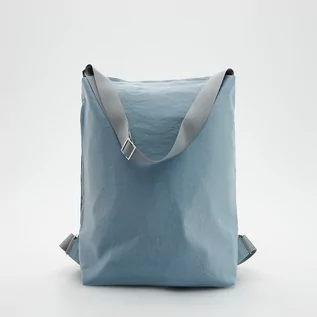 Torebki damskie - Reserved Duży plecak - Niebieski - grafika 1