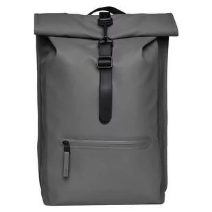 Plecak Rains Rolltop Rucksack 13320-13 - szary - Plecaki - miniaturka - grafika 1