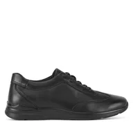 Sneakersy męskie - Sneakersy Sergio Bardi MF1659-1Z Czarny - miniaturka - grafika 1