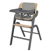 Krzesełka do karmienia - Espiro Pure krzesełko z regulowanym podnóżkiem 07 Graphite - miniaturka - grafika 1