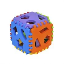 Wader Wader Kostka sorter 24 elementy 5_816773 - Sortery dla dzieci - miniaturka - grafika 1