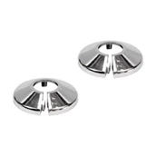 Akcesoria do armatury i ceramiki - Rozeta 25 mm srebrna kpl 2 szt EQUATION 5901171279255 - miniaturka - grafika 1