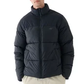 Kurtki męskie - Kurtka 4F WAW24TDJAM48520S - czarna - miniaturka - grafika 1