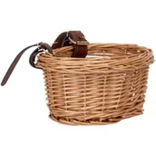 Koszyki rowerowe - Koszyk wiklinowy na rower SUN BABY J13.029.0.2 Stylowy - miniaturka - grafika 1
