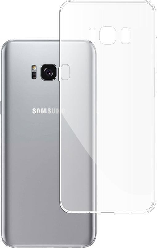 etumi Etui Do Samsung Galaxy S8 Plus Gumowe Slim Clear Pokrowiec Ochronny / Futerał Obudowa / Ochrona Clear Cover Bezbarwne Slim Case0034