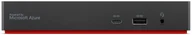 Stacje dokujące i replikatory portów - Lenovo 40B20135UK stacja dokująca Przewodowa USB 3.2 Gen 1 (3.1 Gen 1) Type-A + Type-C Czarny - miniaturka - grafika 1