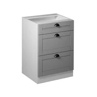 Szafki kuchenne - Szafka kuchenna stojąca Jena 60 cm kolor szary - miniaturka - grafika 1