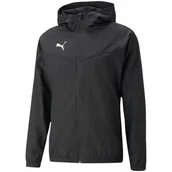 Kurtki męskie - Kurtka męska Puma teamRISE All Weather Jacket czarna 657396 04 2XL - miniaturka - grafika 1