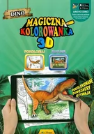 Kolorowanki, wyklejanki - Piętka Dino, Magiczna kolorowanka 3D - Opracowanie zbiorowe - miniaturka - grafika 1