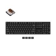 Klawiatury - Keychron K5 SE Slim Gateron G Pro Brown K5SE-A3-B czarna - miniaturka - grafika 1