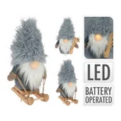 Ozdoby bożonarodzeniowe - Gnom LED 15 x 11 x 23 cm ALX616400 - miniaturka - grafika 1