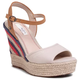 Espadryle damskie - Pepe Jeans Espadryle Ohara Evy PLS90457 Skin 809 - grafika 1