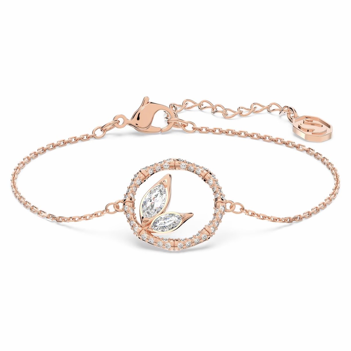 Bransoletka Swarovski - Dellium, Rose Gold 5645376