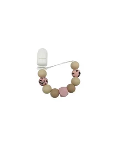 Baby in World Zawieszka do smoczka Kryształ pink sand - Akcesoria do smoczków - miniaturka - grafika 1