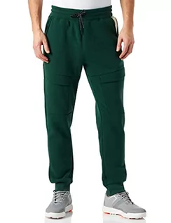 Spodnie męskie - Southpole Spodnie męskie Utility Flap Fleece Jogger, zielony (hunter green), XL - grafika 1