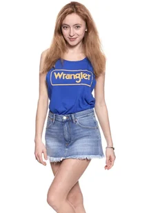Wrangler, Koszulka na ramiączkach damska, B&Y Kabel Tank Nautical Blue W726Lf7V2, rozmiar M - Koszulki i topy damskie - miniaturka - grafika 1