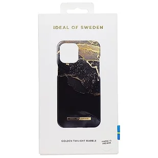 iDeal Of Sweden Etui na telefon z nadrukiem na iPhone 13 Pro Max - złoty zmierzch marmur - Etui i futerały do telefonów - miniaturka - grafika 1